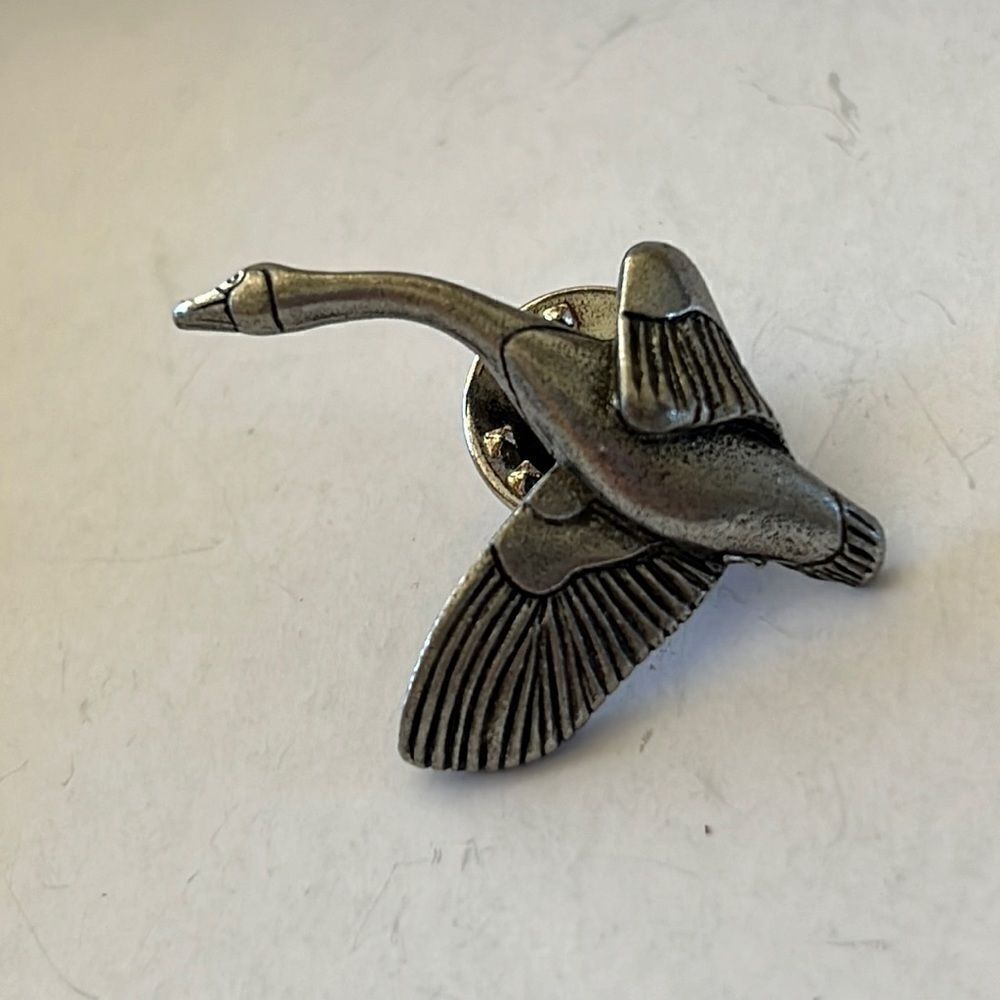 Bundle 3 for $15 Pewter Jim Clift Goose Lapel Pin / Brooch